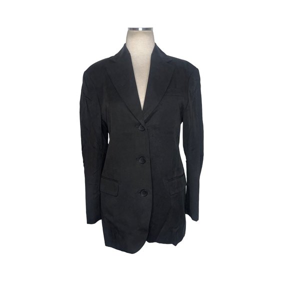 Everlane The 80s Blazer in Black  New Womens Oversized Jacket - Picture 5 of 16